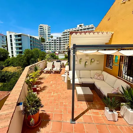 Penthouse - - Sea View - Pool - 40 Sqm Private Terrace - One Bedroom - Sleeping Alcove Benalmádena
